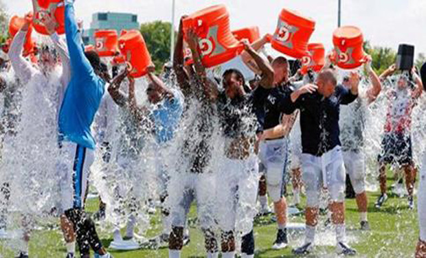 Corey Griffin played a key role in turning the ice bucket challenge into a viral sensation on the internet to raise funds for research into Amyotrophic Lateral Sclerosis (ALS) (Photo: AP) Corey Griffin played a key role in turning the ice bucket challenge into a viral sensation on the internet to raise funds for research into Amyotrophic Lateral Sclerosis (ALS) (Photo: AP)